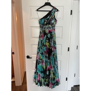 Cinderella multicolor floor length dress